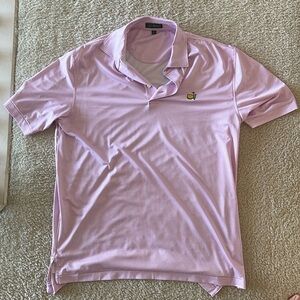 Peter Millar Masters Collection Polo Golf Shirt Size M PGA
